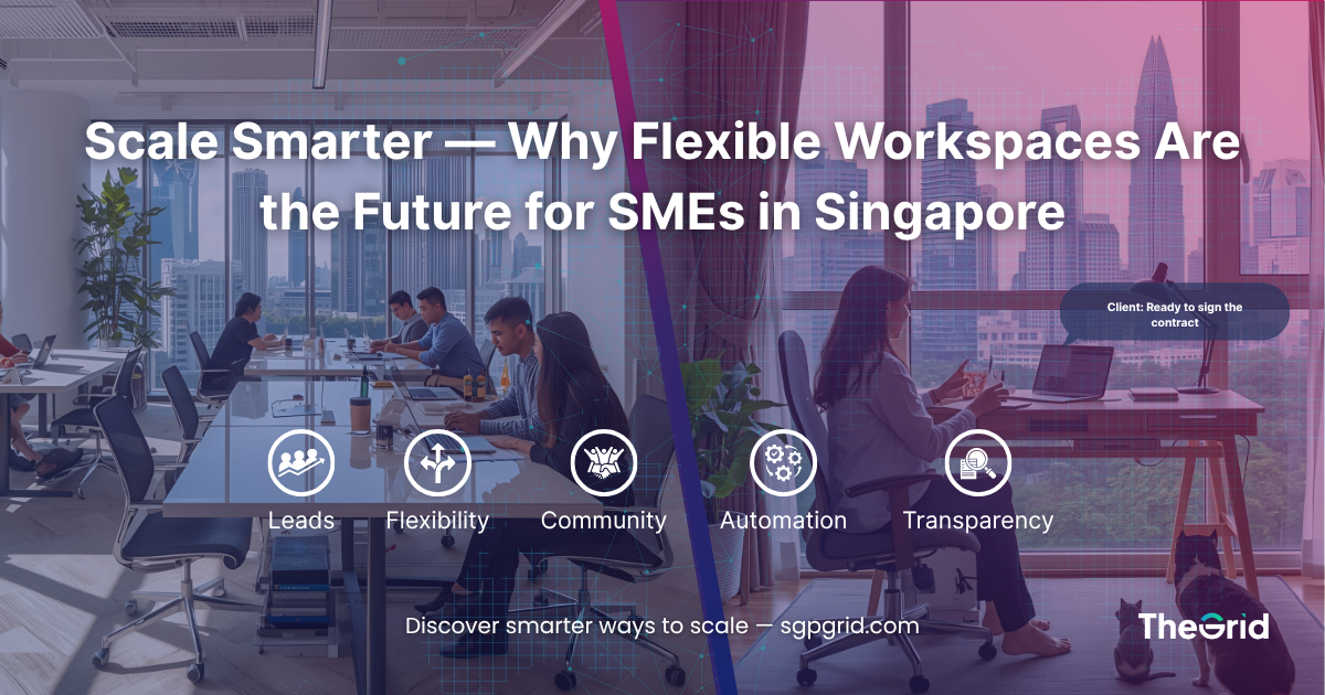 Why Flexible Workspaces Are the Future for SMEs in Singapore